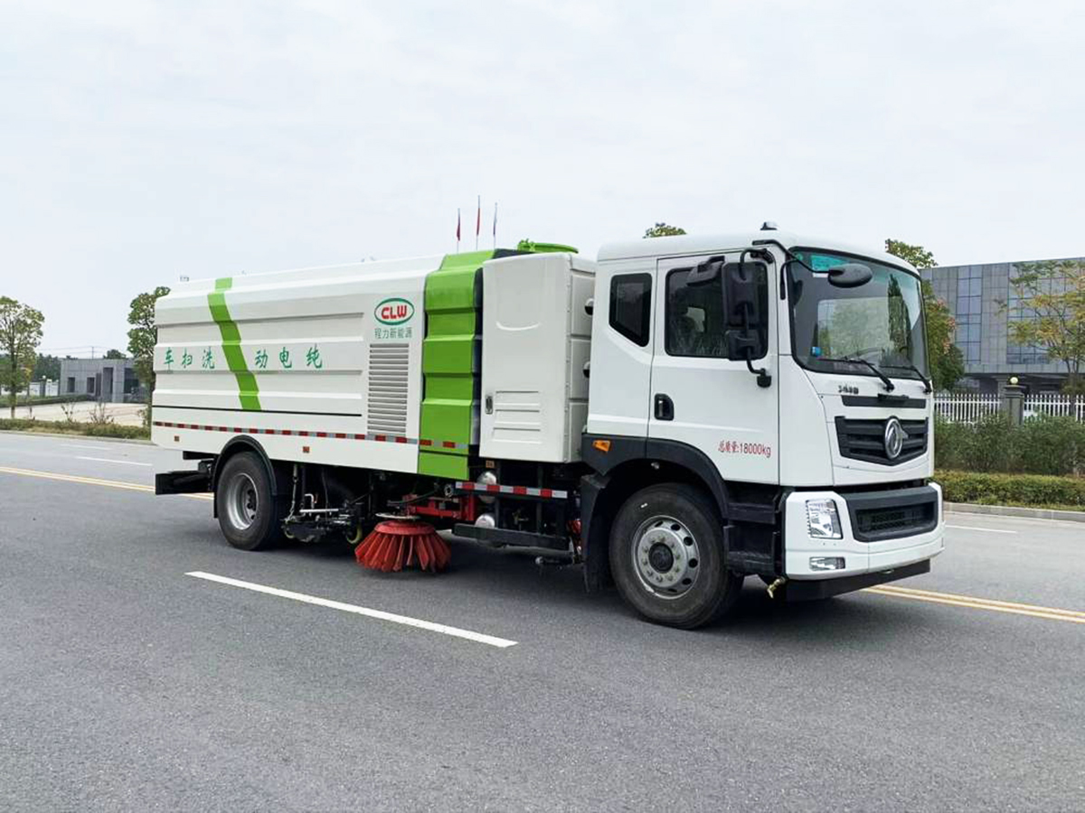 東風(fēng)華神純電動洗掃車