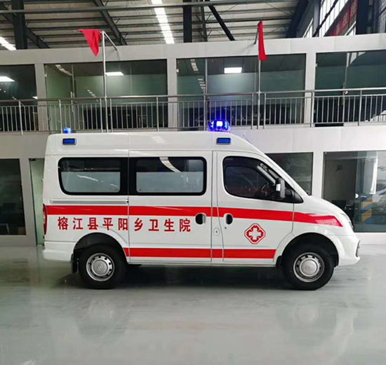  國六上汽大通短軸救護(hù)車