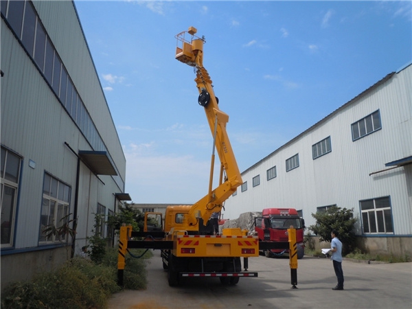 國六東風(fēng)天錦34米高空作業(yè)車